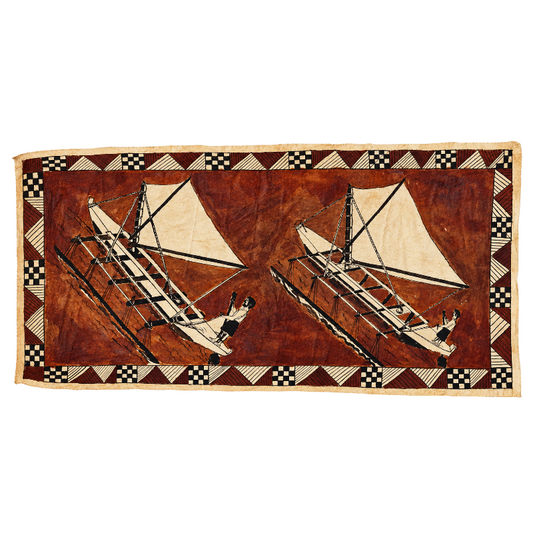 TAPA - Wallis & Futuna - Pirogues/Voiliers