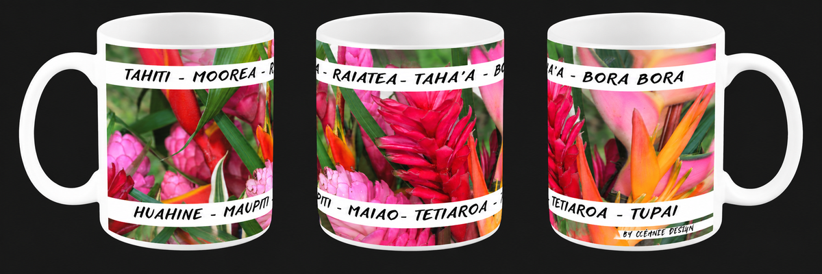 Mug - Îles de la Société 2 (Polynésie-Française)