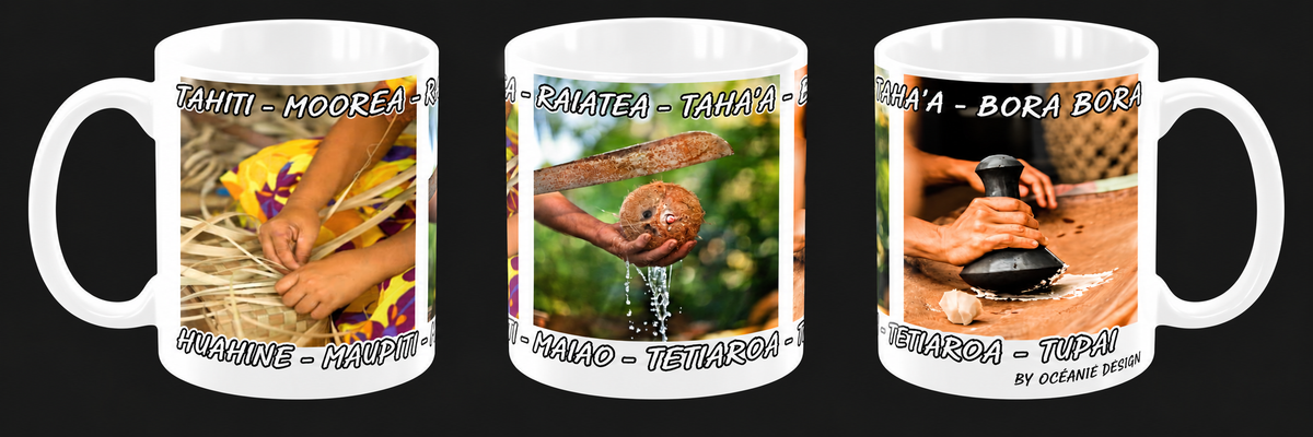 Mug - Îles de la Société (Polynésie-Française)