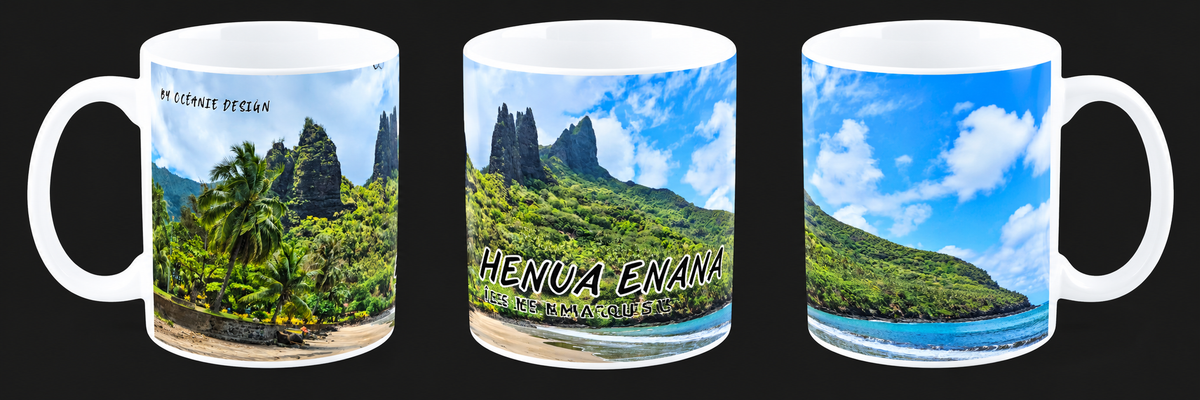Mug - Paysage Henua Enana (Polynésie-Française)