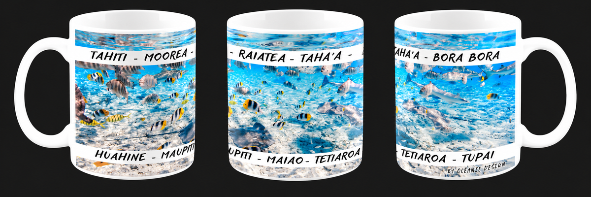 Mug - Îles de la Société 3 (Polynésie-Française)