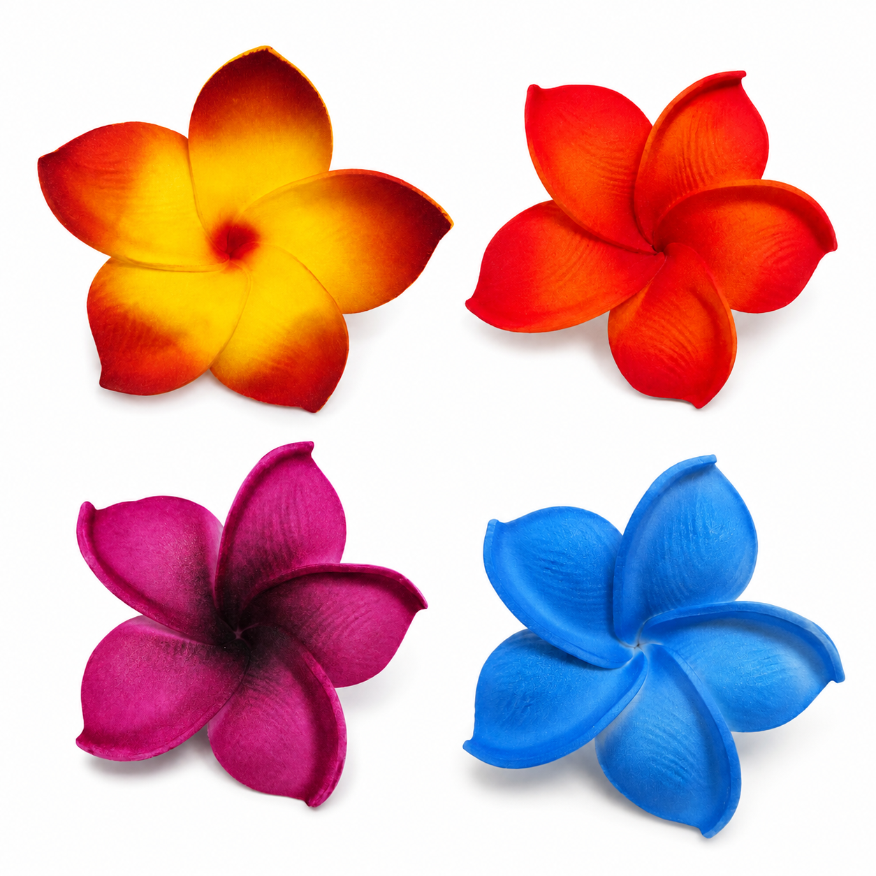 Fleur à tige - Frangipanier P0