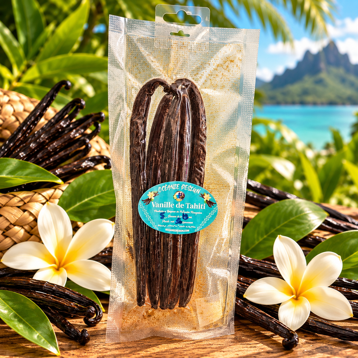 Gousse de Vanille de Tahiti - 50g
