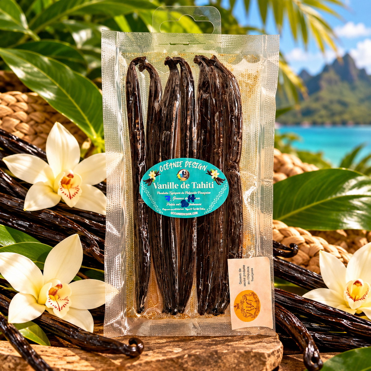 Gousse de Vanille de Tahiti - 50g