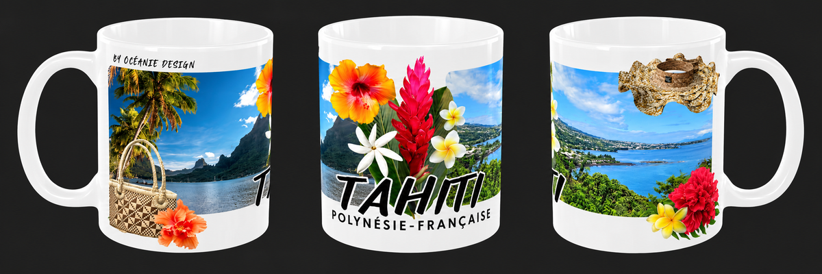 Mug Tahiti - Paysage