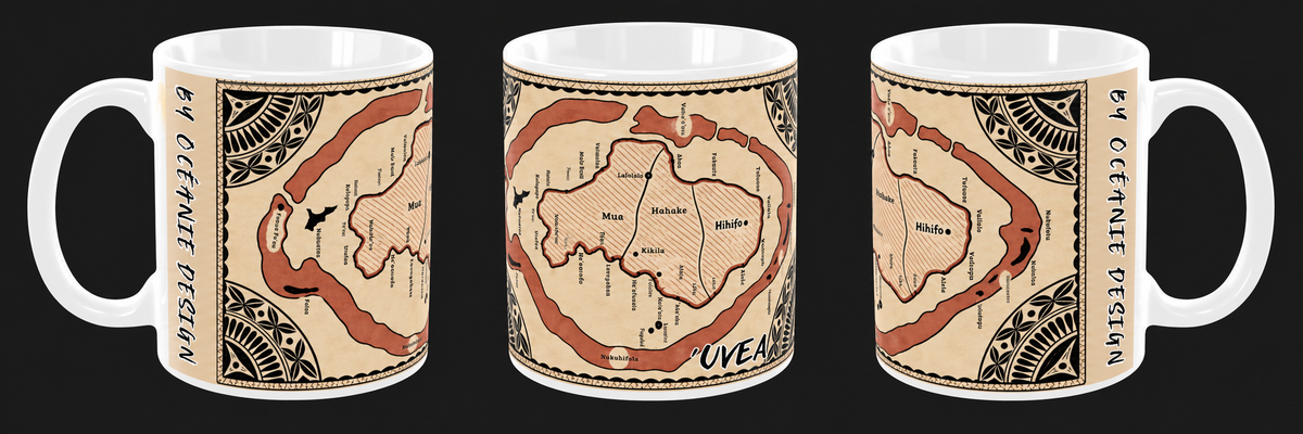 Mug - Style Tapa UVEA (Wallis & Futuna)