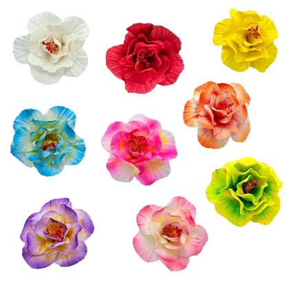 Fleur à tige - Hibiscus 11 cm _ HIB0