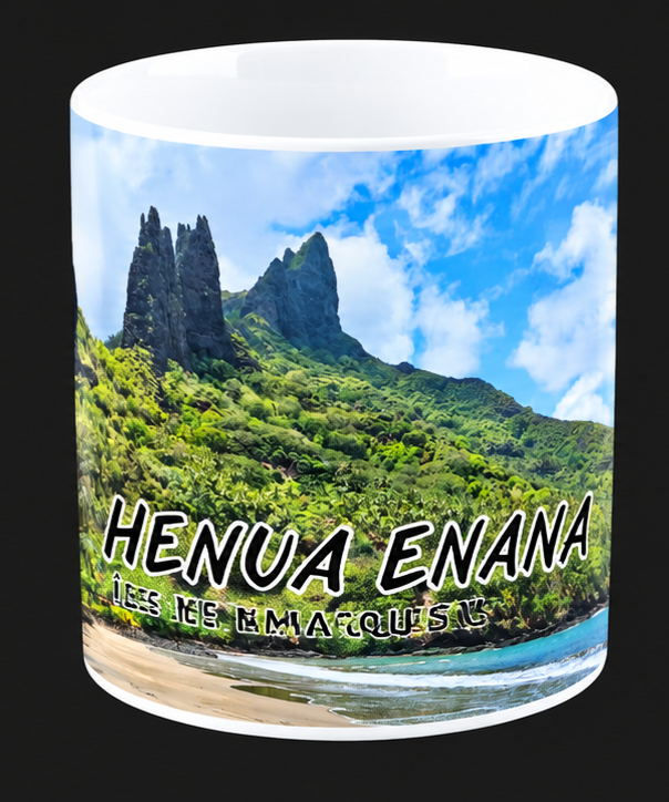Mug - Paysage Henua Enana (Polynésie-Française)
