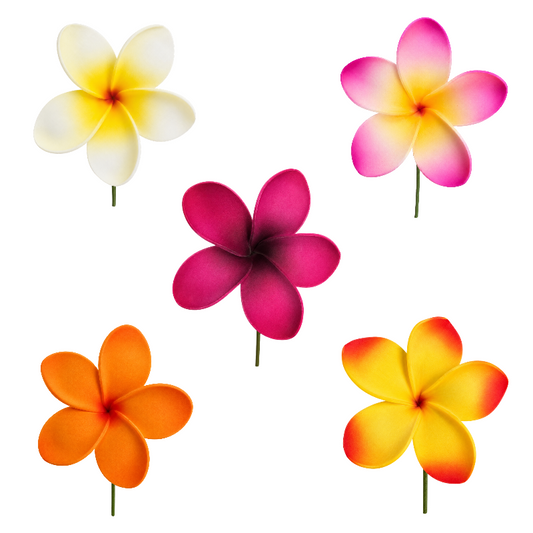 Fleur à tige - Frangipanier - FRC0