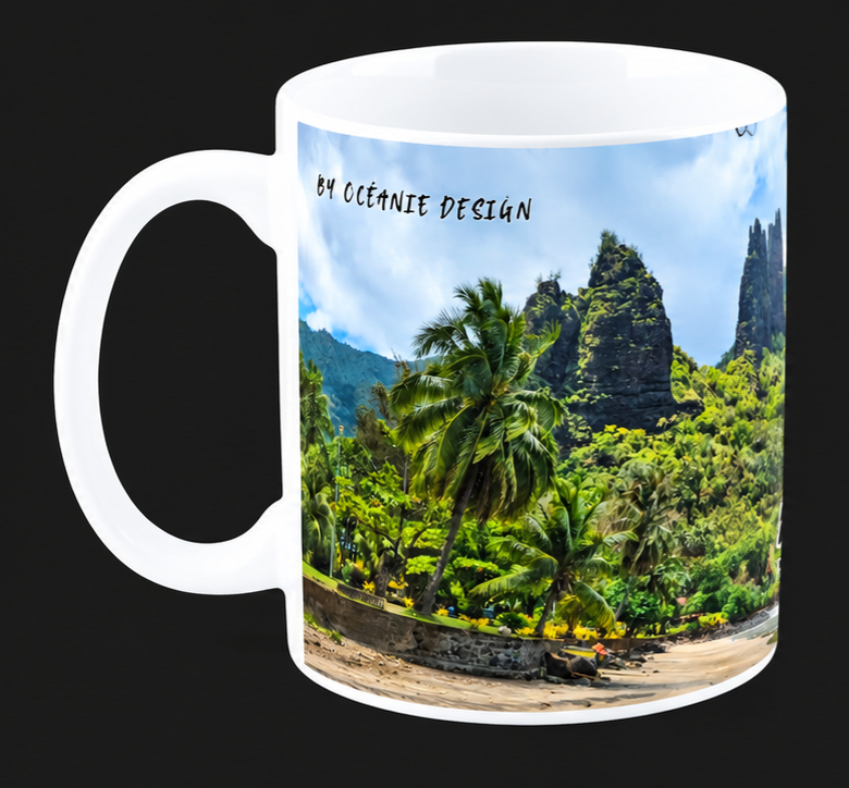Mug - Paysage Henua Enana (Polynésie-Française)